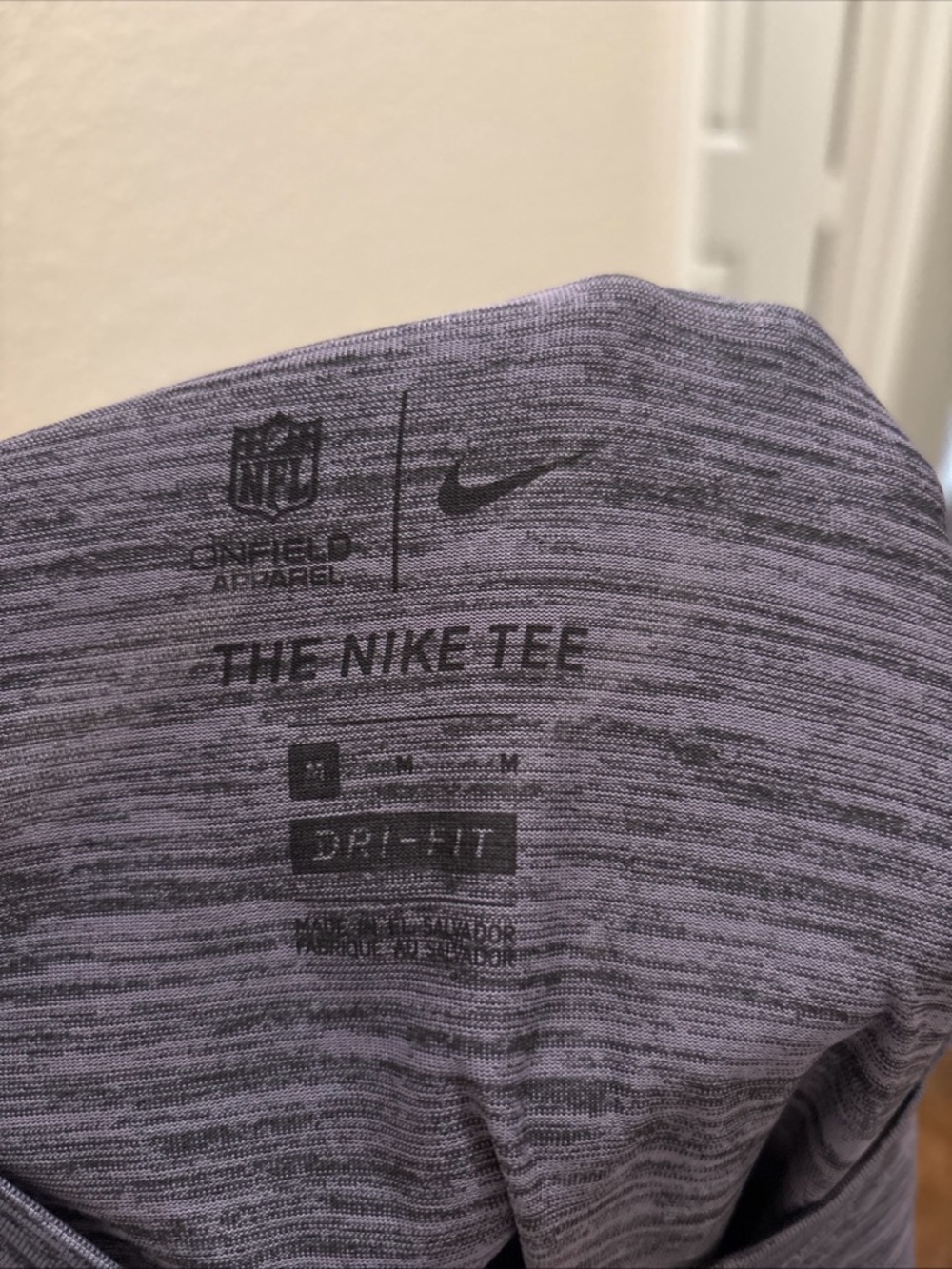 San Francisco 49ers Nike NFL On Field Nike Tee Short Sleeve Shirt Men's Medium - Picture 6 of 6
